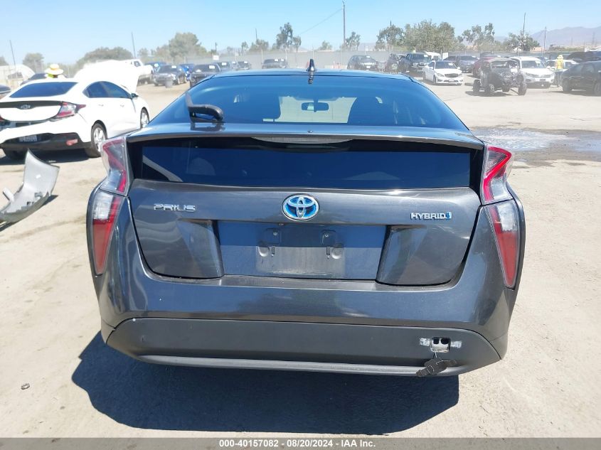 2016 Toyota Prius Two VIN: JTDKBRFU7G3008333 Lot: 40157082