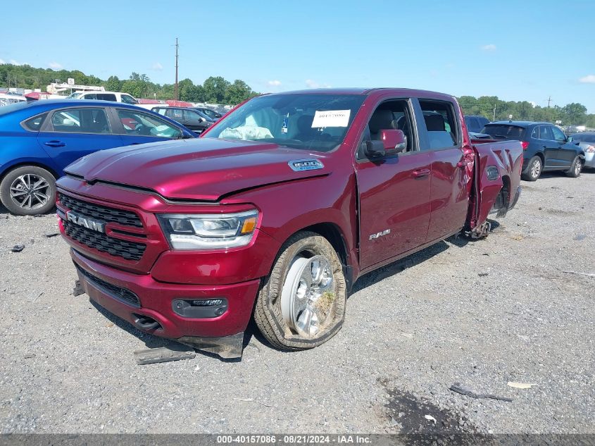 2023 Ram 1500 Big Horn/Lone Star VIN: 1C6RRFFGXPN526452 Lot: 40157086