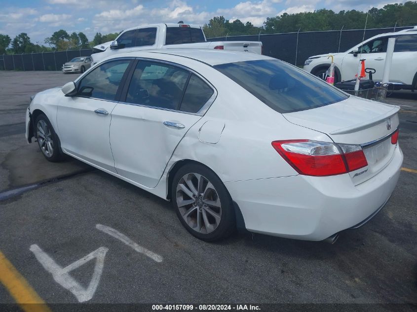 2013 Honda Accord Sport VIN: 1HGCR2F53DA074838 Lot: 40157099