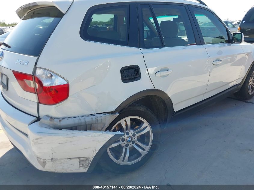 2006 BMW X3 3.0I VIN: WBXPA93496WG82337 Lot: 40157141