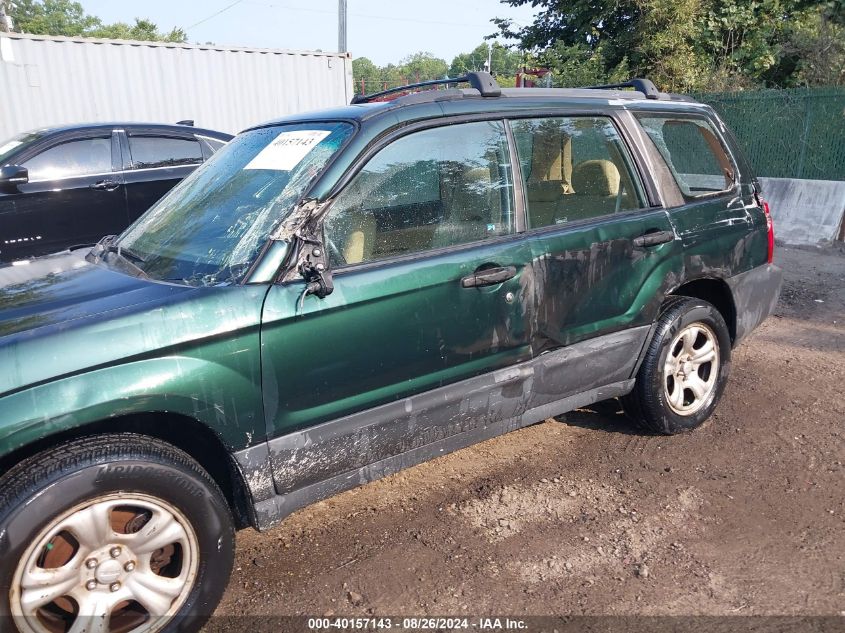 2005 Subaru Forester 2.5X VIN: JF1SG63675H728517 Lot: 40157143