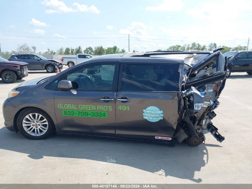 2013 Toyota Sienna Xle V6 8 Passenger VIN: 5TDYK3DC2DS385440 Lot: 40157145