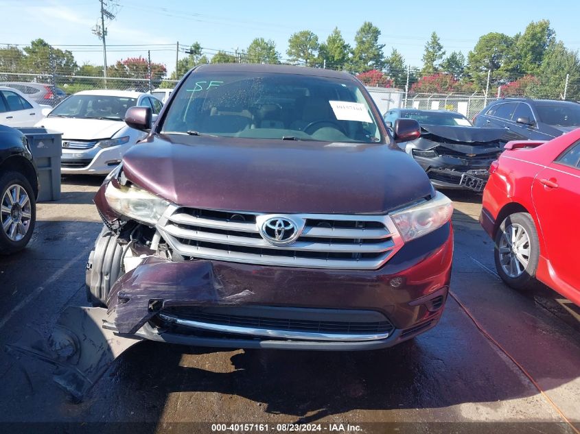 2013 Toyota Highlander VIN: 5TDZA3EH7DS036663 Lot: 40157161