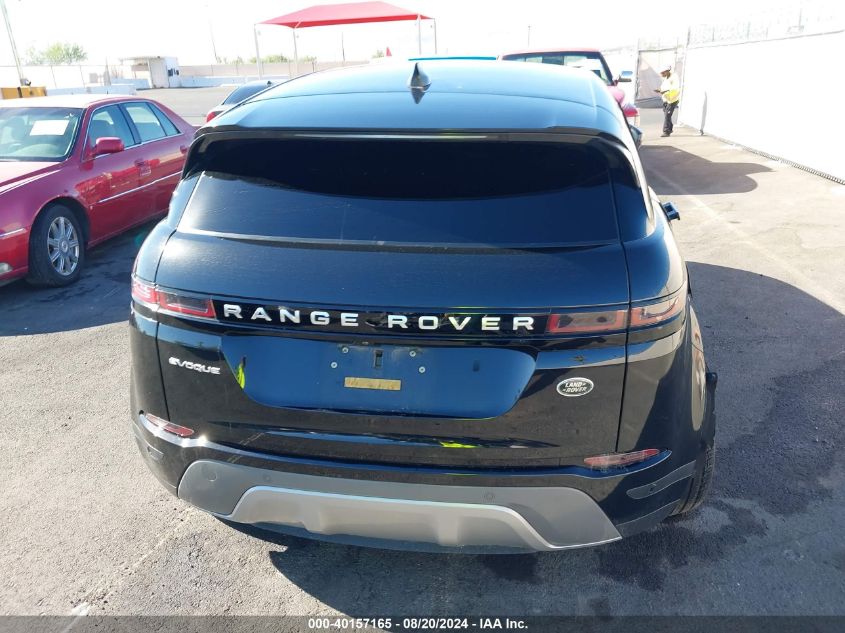 2022 Land Rover Range Rover Evoque S VIN: SALZJ2FXXNH165334 Lot: 40157165