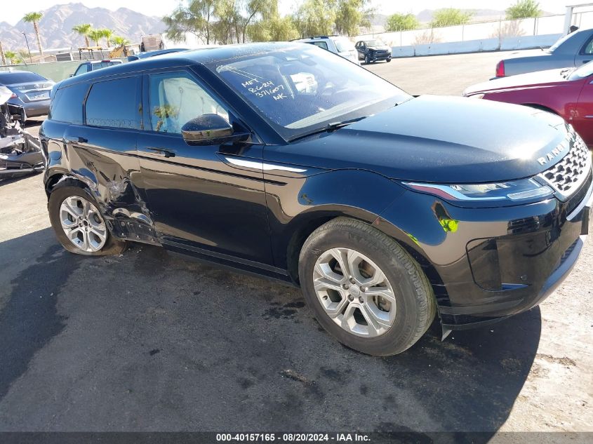 2022 Land Rover Range Rover Evoque S VIN: SALZJ2FXXNH165334 Lot: 40157165