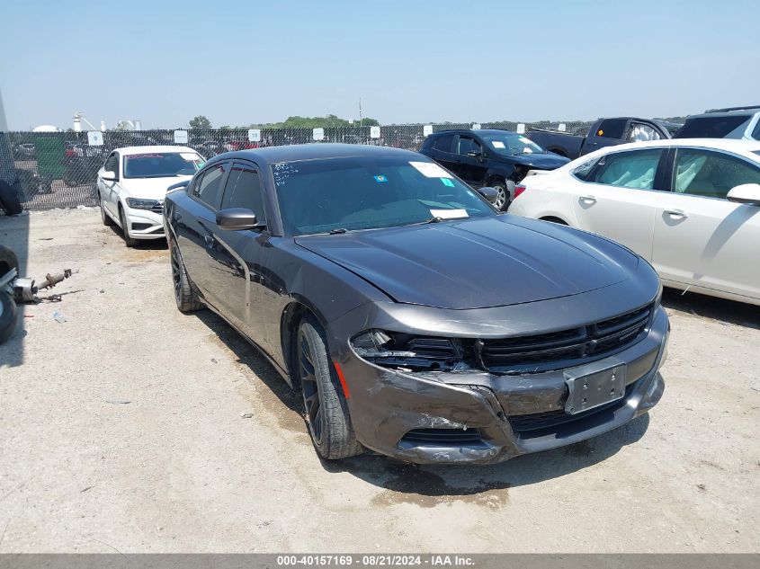 2016 Dodge Charger Sxt VIN: 2C3CDXHG2GH178921 Lot: 40157169