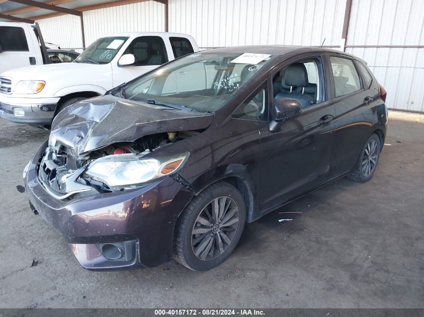 2017 Honda Fit Ex/Exl VIN: JHMGK5H83HS010438 Lot: 40157172