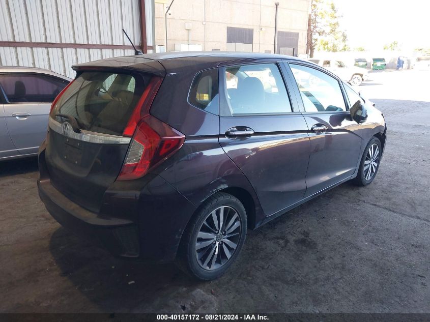 2017 Honda Fit Ex/Exl VIN: JHMGK5H83HS010438 Lot: 40157172