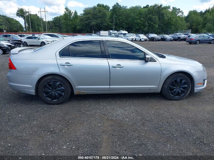 2011 Ford Fusion Sel VIN: 3FAHP0JA4BR340136 Lot: 40157178