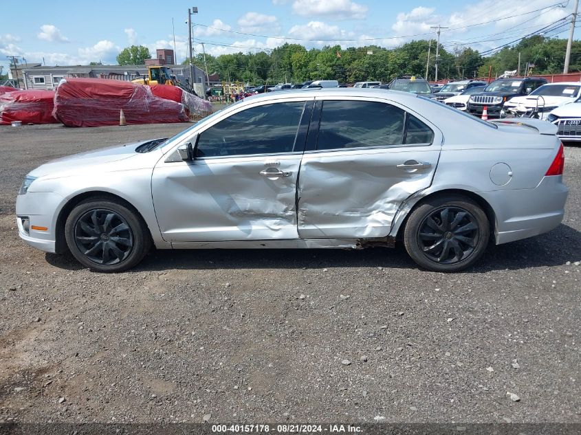 2011 Ford Fusion Sel VIN: 3FAHP0JA4BR340136 Lot: 40157178