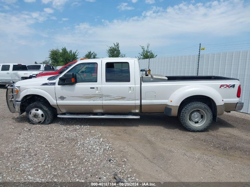 2012 Ford F-350 Lariat VIN: 1FT8W3DT1CEA64501 Lot: 40157184