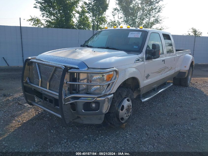 2012 Ford F-350 Lariat VIN: 1FT8W3DT1CEA64501 Lot: 40157184