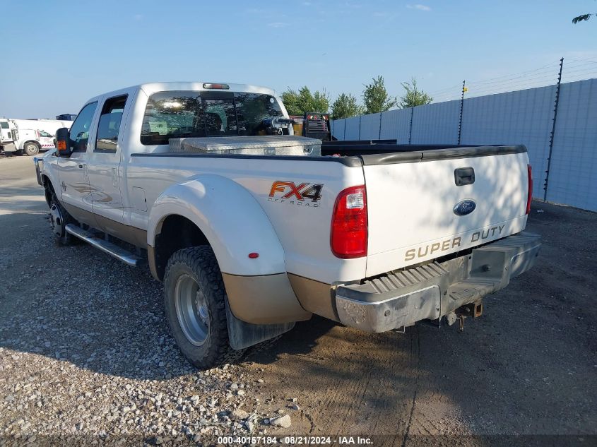 2012 Ford F-350 Lariat VIN: 1FT8W3DT1CEA64501 Lot: 40157184