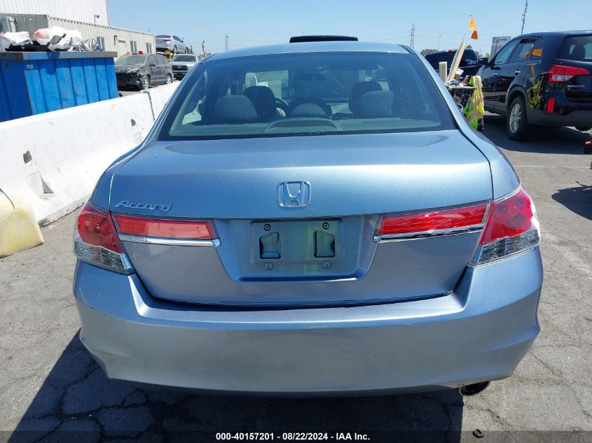 2011 Honda Accord 2.4 Lx VIN: 1HGCP2F34BA130416 Lot: 40157201