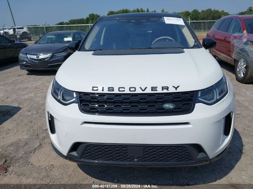 2021 Land Rover Discovery Sport S VIN: SALCJ2FX3MH887281 Lot: 40157209