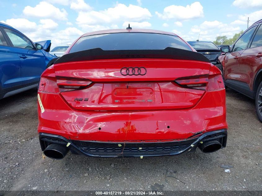 2021 Audi Rs 5 Sportback VIN: WUAAWCF52MA901977 Lot: 40157219