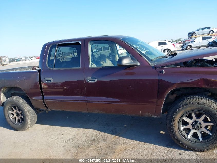 2004 Dodge Dakota Slt VIN: 1D7HL48N44S608475 Lot: 40157252