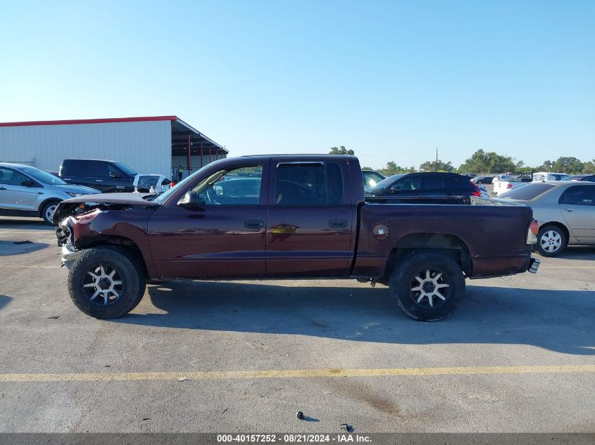 2004 Dodge Dakota Slt VIN: 1D7HL48N44S608475 Lot: 40157252