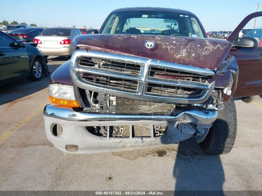 2004 Dodge Dakota Slt VIN: 1D7HL48N44S608475 Lot: 40157252