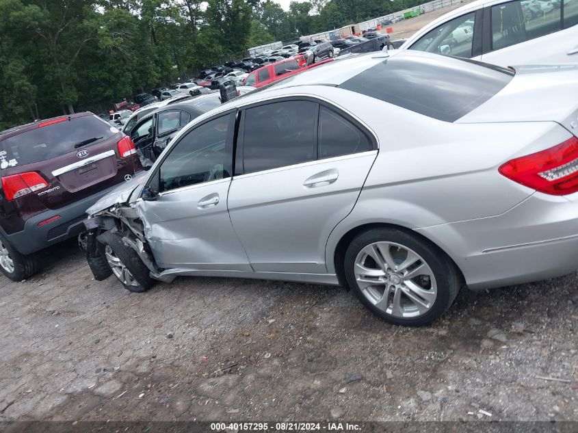 2013 Mercedes-Benz C 250 Luxury/Sport VIN: WDDGF4HB5DR261478 Lot: 40157295