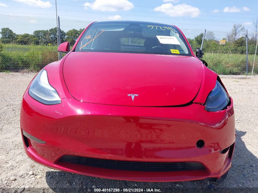 2023 Tesla Model Y VIN: 7SAYGDEE6PF673173 Lot: 40157298