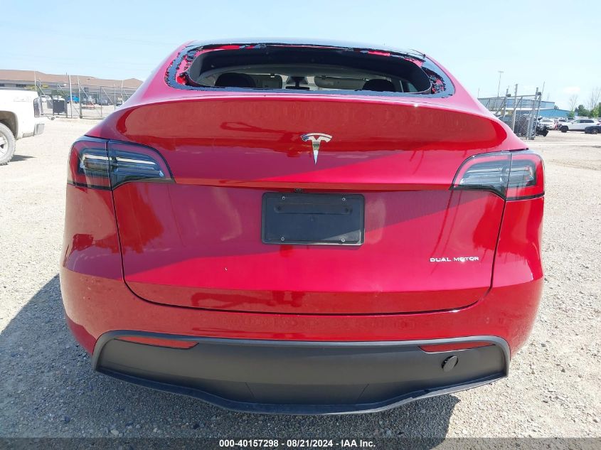 2023 Tesla Model Y VIN: 7SAYGDEE6PF673173 Lot: 40157298