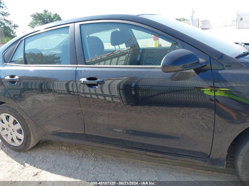 2022 Kia Rio Lx VIN: 3KPA24AD9NE486636 Lot: 40157320