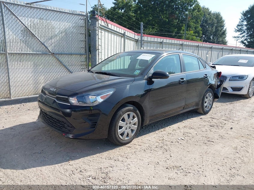 VIN 3KPA24AD9NE486636 2022 KIA RIO LX