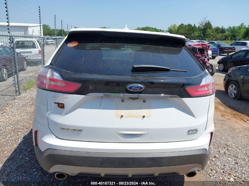 2019 Ford Edge Sel VIN: 2FMPK3J92KBC62221 Lot: 40157321