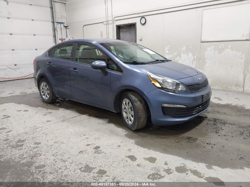 2016 Kia Rio Lx VIN: KNADM4A30G6690441 Lot: 40157351