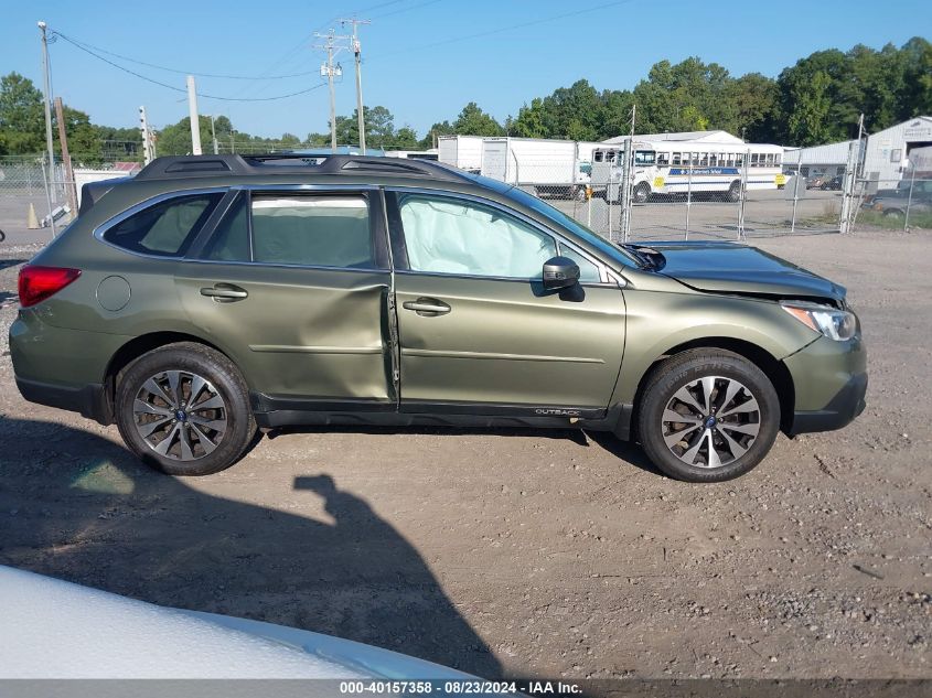 2017 Subaru Outback 2.5I Limited VIN: 4S4BSAKC5H3226315 Lot: 40157358