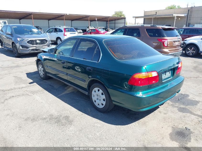 2000 Honda Civic Lx VIN: JHMEJ6673YS009624 Lot: 40157394