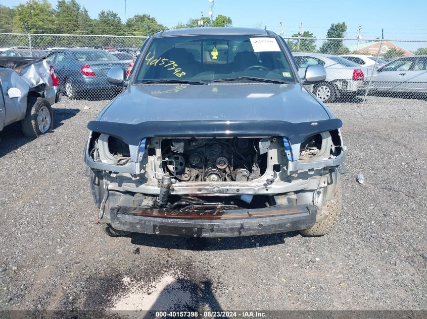 2006 Toyota Tundra Sr5 V8 VIN: 5TBBT44186S487201 Lot: 40157398