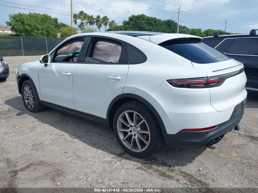 2021 Porsche Cayenne Coupe VIN: WP1BA2AY3MDA41922 Lot: 40157418