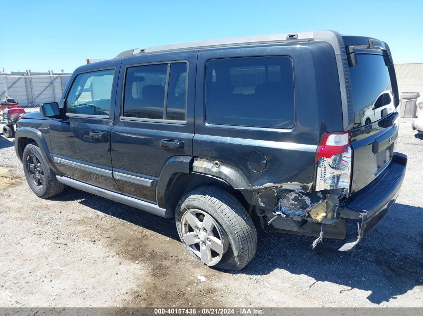 2007 Jeep Commander VIN: 1J8HH48K47C587491 Lot: 40157438