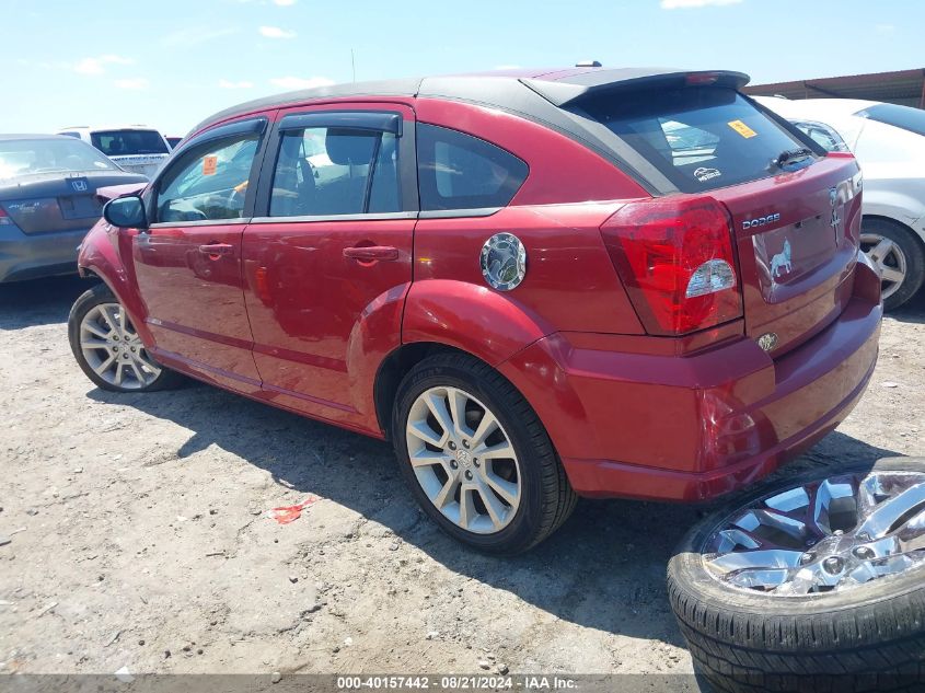 2010 Dodge Caliber Heat VIN: 1B3CB5HA7AD587956 Lot: 40157442