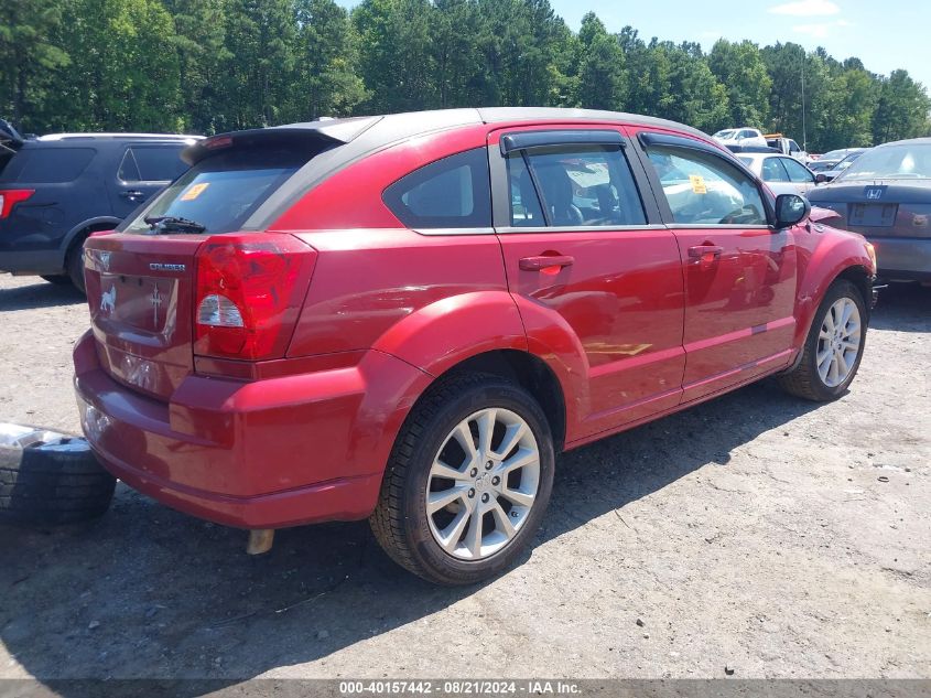 2010 Dodge Caliber Heat VIN: 1B3CB5HA7AD587956 Lot: 40157442