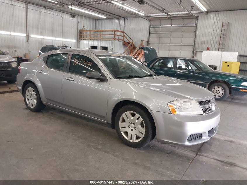 2013 DODGE AVENGER SE V6 - 1C3CDZAG0DN757592