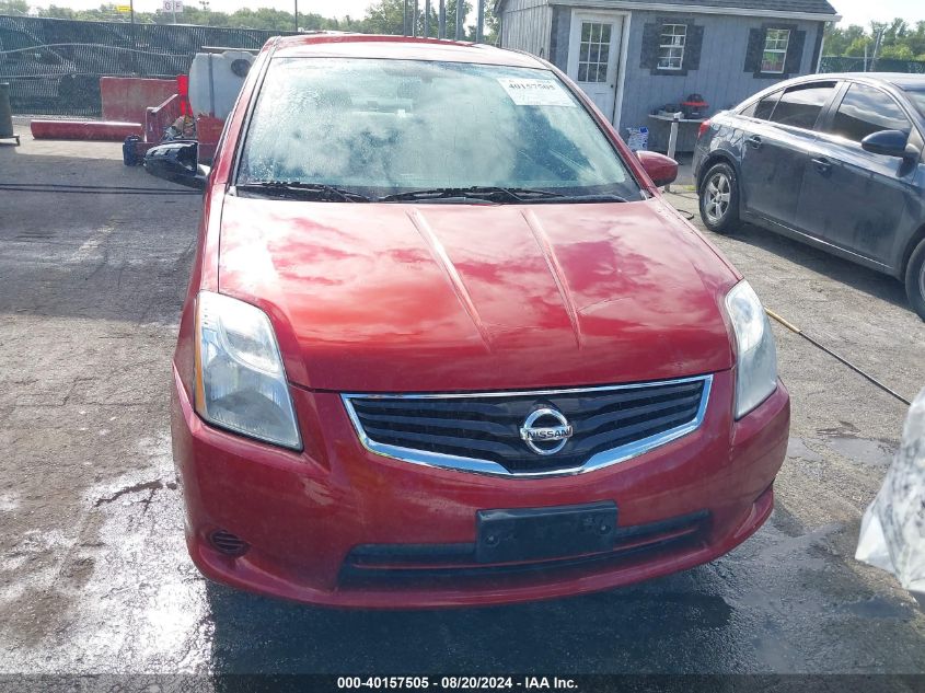 2011 Nissan Sentra 2.0S VIN: 3N1AB6AP0BL720811 Lot: 40157505