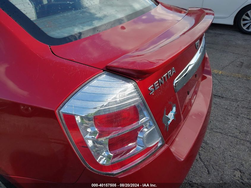 2011 Nissan Sentra 2.0S VIN: 3N1AB6AP0BL720811 Lot: 40157505