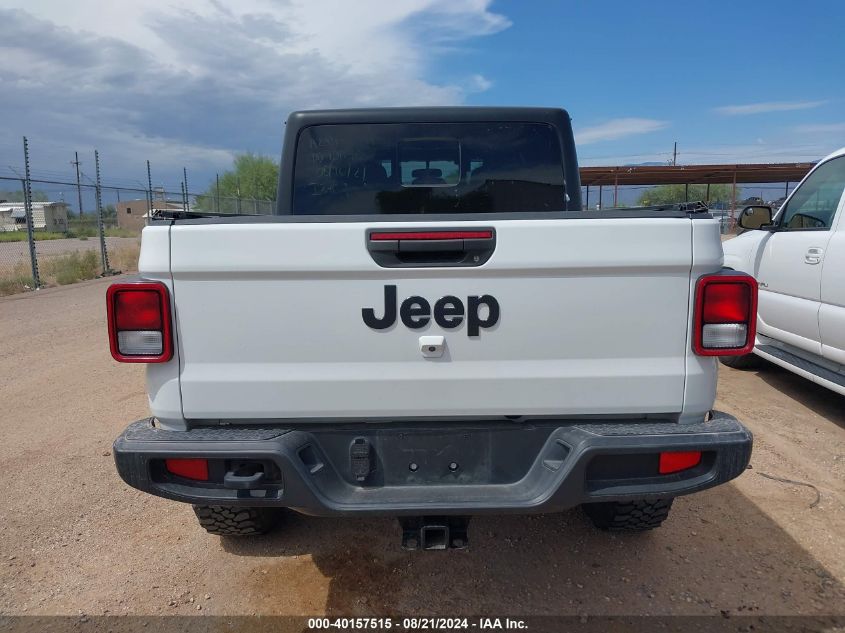 2022 Jeep Gladiator Sport VIN: 1C6HJTAG4NL124444 Lot: 40157515