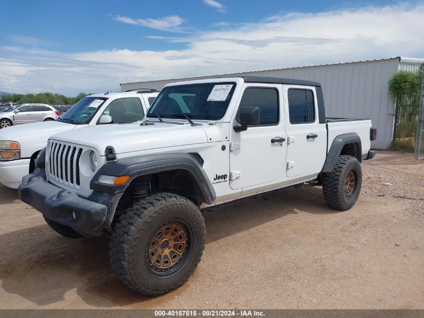 2022 Jeep Gladiator Sport VIN: 1C6HJTAG4NL124444 Lot: 40157515