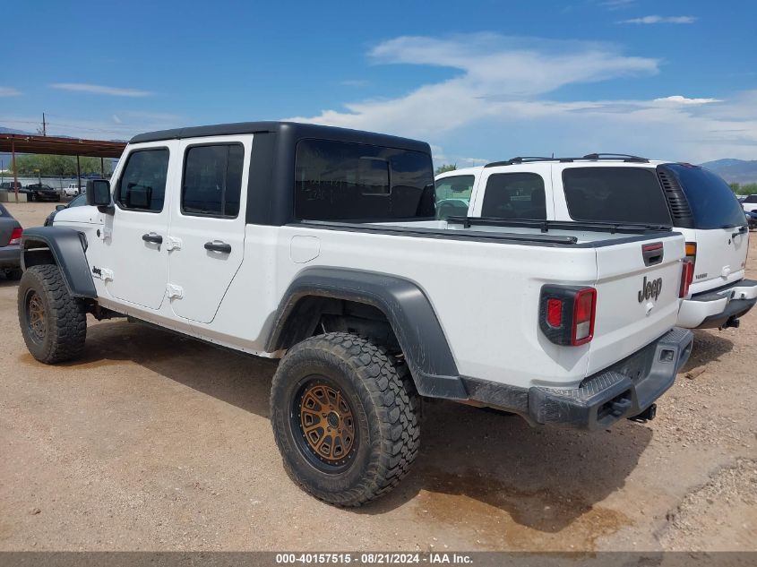 2022 Jeep Gladiator Sport VIN: 1C6HJTAG4NL124444 Lot: 40157515