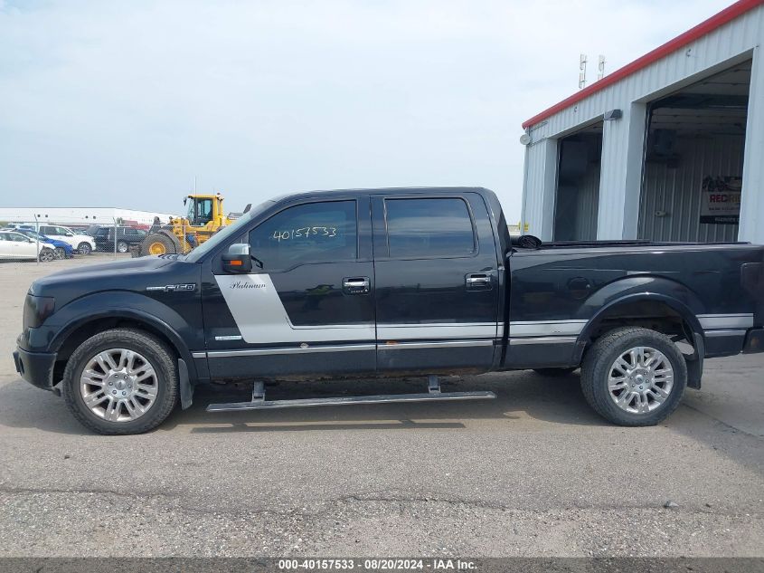 2012 Ford F-150 Platinum VIN: 1FTFW1ET6CFB25278 Lot: 40157533