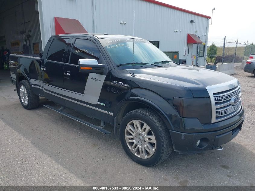 2012 Ford F-150 Platinum VIN: 1FTFW1ET6CFB25278 Lot: 40157533