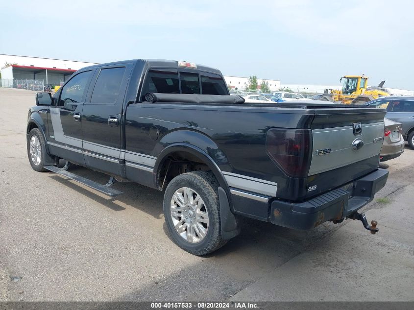 2012 Ford F-150 Platinum VIN: 1FTFW1ET6CFB25278 Lot: 40157533