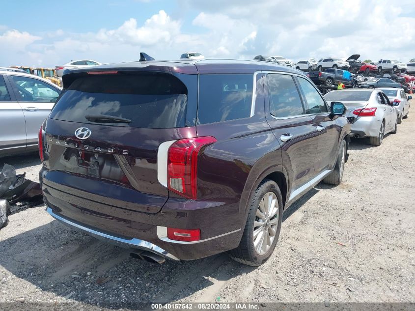 2020 Hyundai Palisade Limited VIN: KM8R54HE7LU097805 Lot: 40157542