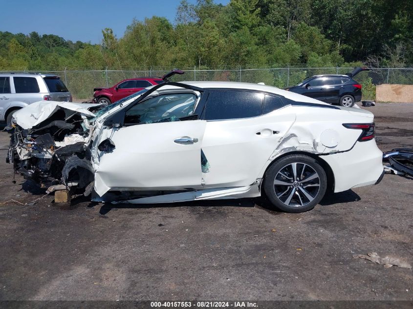 2022 Nissan Maxima Sv Xtronic Cvt VIN: 1N4AA6CV3NC501987 Lot: 40157553