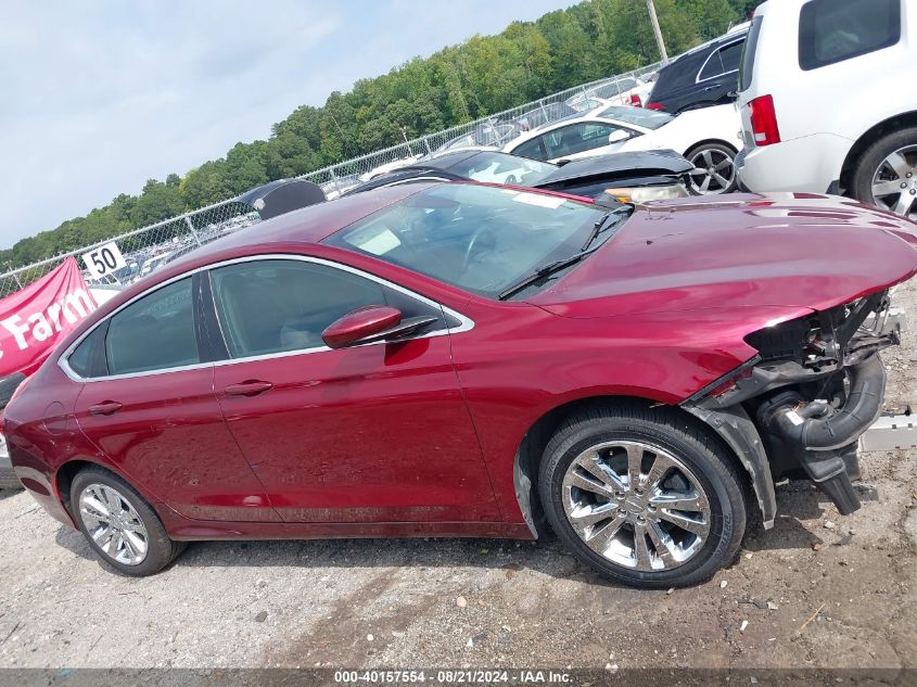 2015 Chrysler 200 Limited VIN: 1C3CCCAB0FN638237 Lot: 40157554