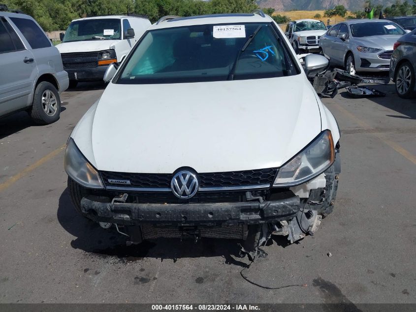 2017 Volkswagen Golf Alltrack Tsi S/Tsi Se/Tsi Sel VIN: 3VWH17AU7HM532622 Lot: 40157564